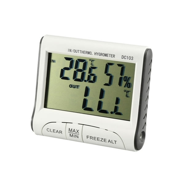 Digital LCD Monitor Indoor Outdoor Temperature Humidity Hygrometer Thermometer Digital LCD Monitor Indoor Outdoor Temperature Humidity Hygrometer Thermometer